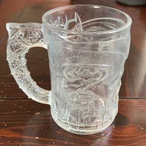 Batman mug/Cup McDonalds  1995 Collectible Glassware